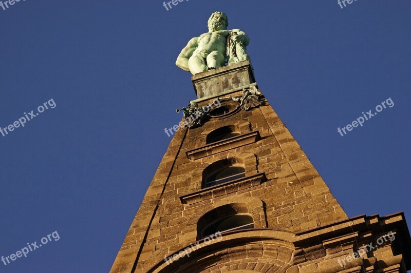 Hercules Statue Landmark Kassel World Heritage