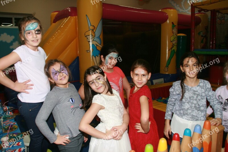 Girls Kids Anniversary Party Play