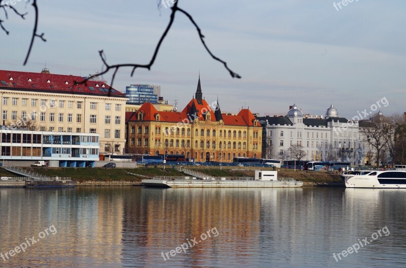 Slovakia Danube Bratislava River Views