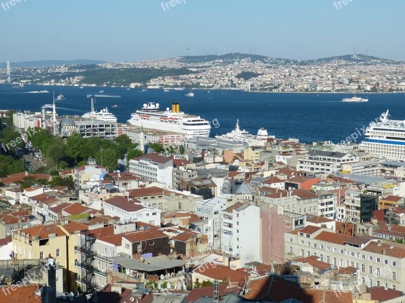 Istanbul Turkey Bosphorus Orient Mosque