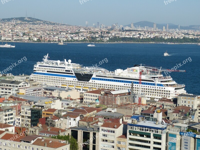 Istanbul Turkey Bosphorus Orient Mosque