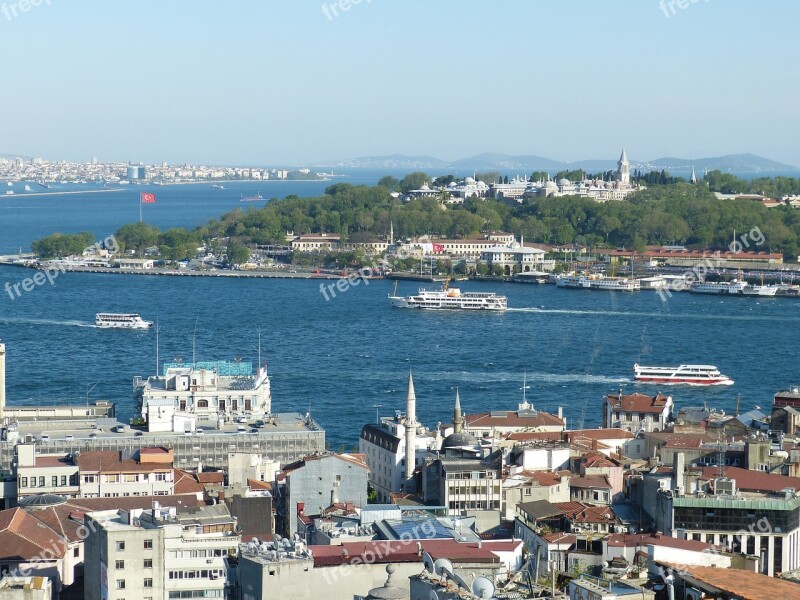 Istanbul Turkey Bosphorus Orient Mosque