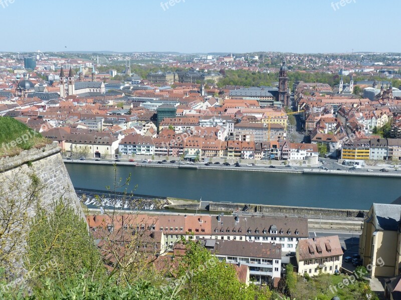 Würzburg Bavaria Swiss Francs Historically Historic Center