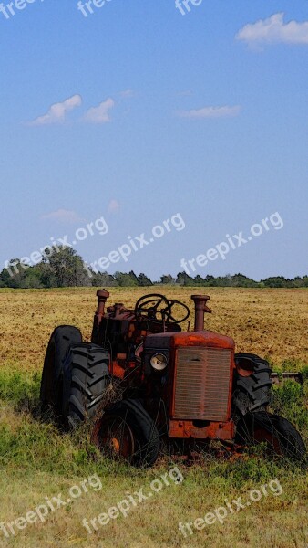 Tractor Farm Agriculture Farming Machinery