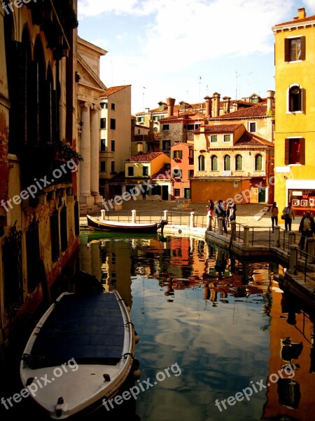 Venice Italy Europe Canal Italian