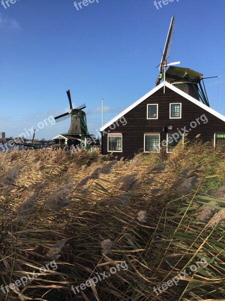 Holland Pinwheel Windmill Netherlands Windräder