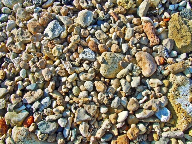 Background Beach Stones Pebbles Rocks