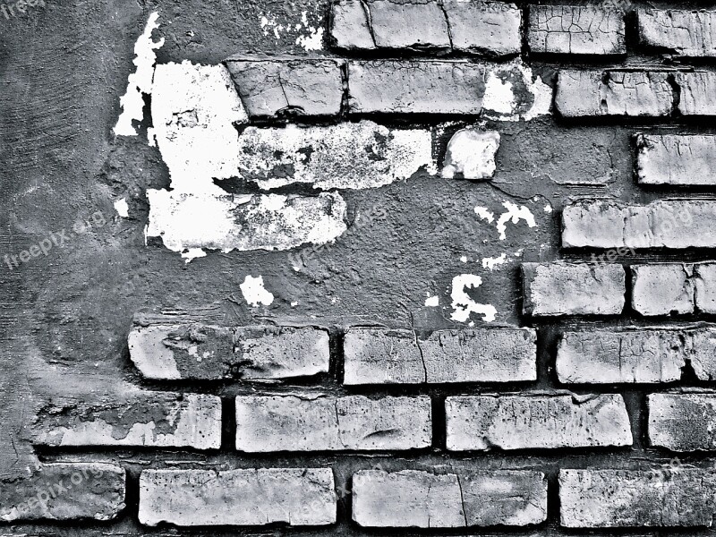 Background Brick Wall Wall Grungy Brick