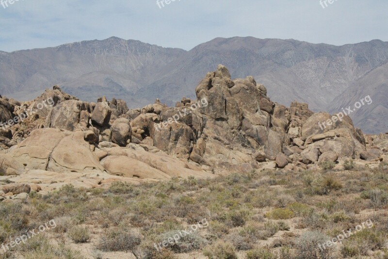 Usa California Alabama Hills Free Photos