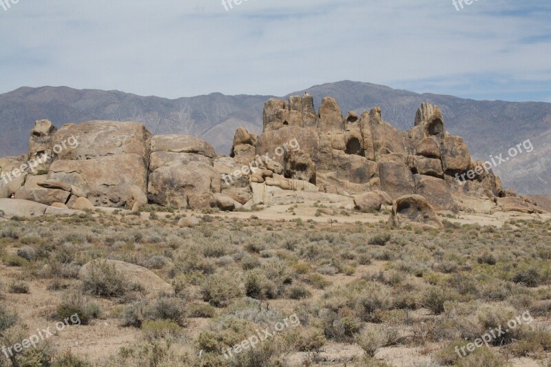 Usa California Alabama Hills Free Photos