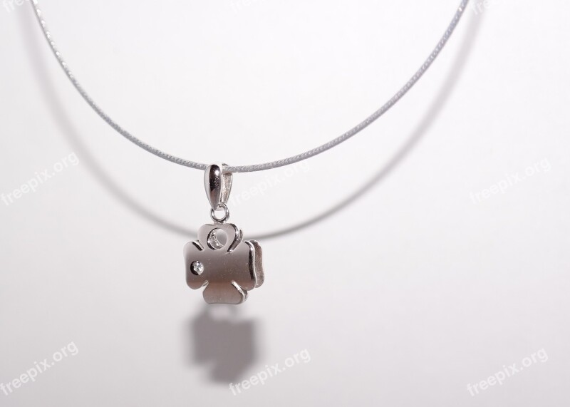 Jewellery White Gold Silver Platinum Necklace