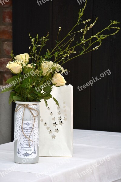 Thank You Arrangement Flowers Roses Decorative