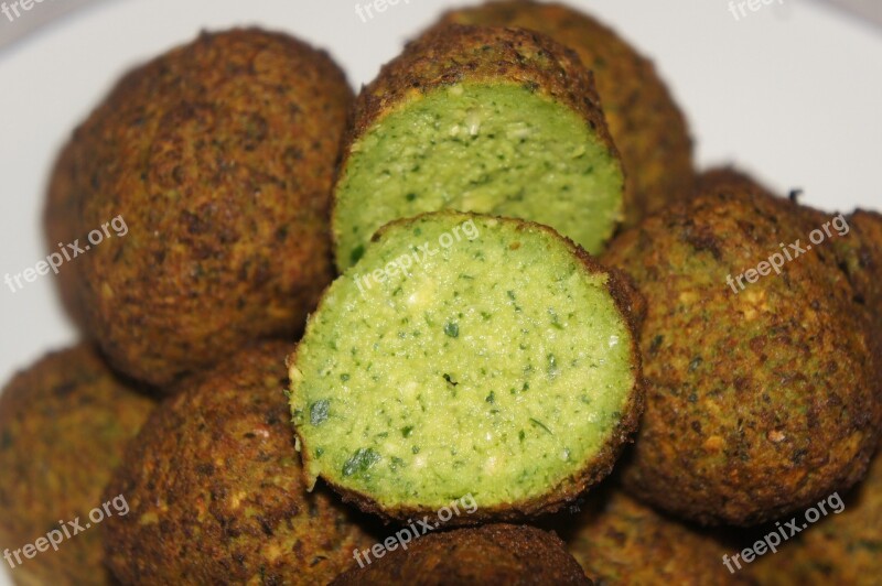 Falafel Middle Eastern Food Chickpeas Health Food