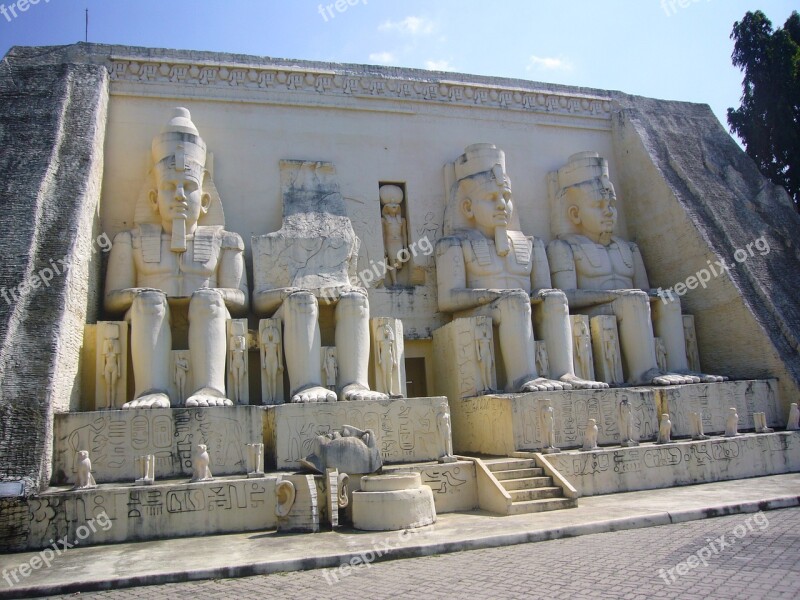 Building Egyptian Attraction Landmark Places Of Interest