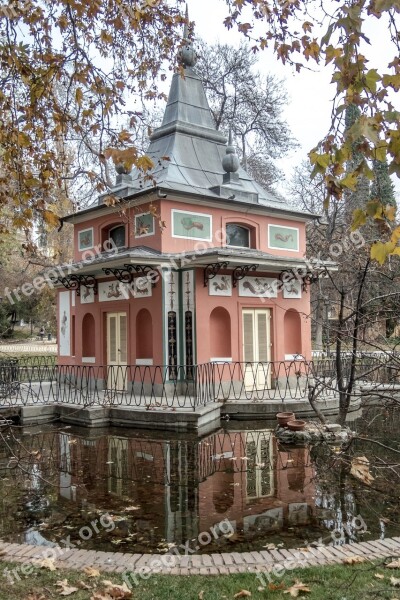 Palacete Palace Madrid Garden Architecture