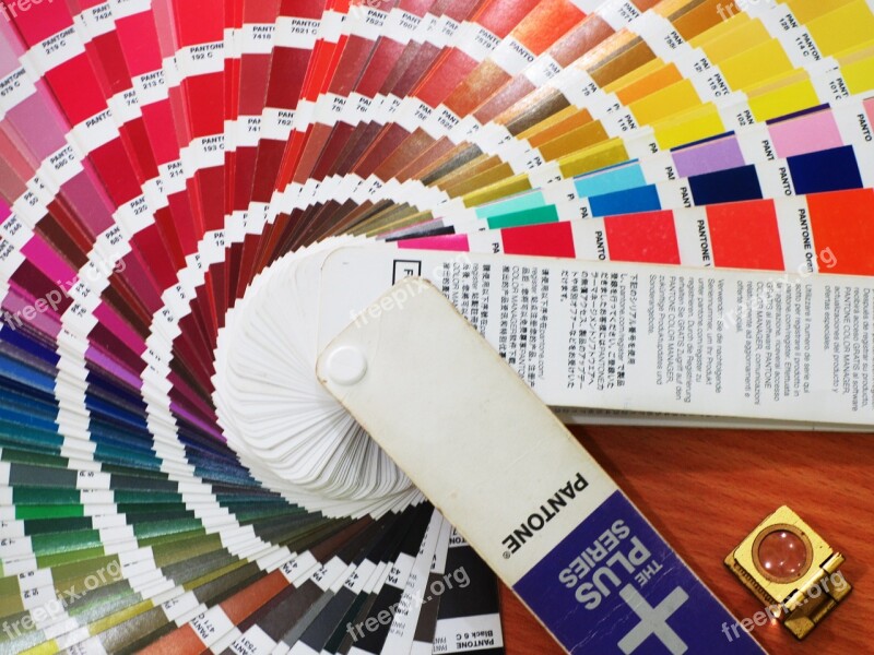 Color Nuance Pantone Swatches Colorful