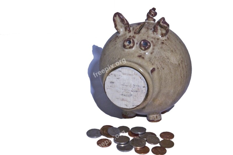 Piggy Bank Money Savings Currency Finance