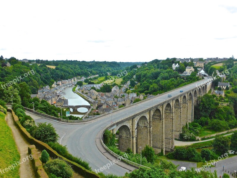 Bridge Morlaix Bretague Brittany France