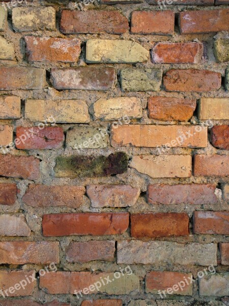 Old Wall Brick Texture Brick Wall Dirty