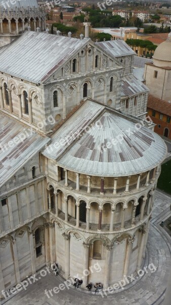 Pisa Architecture Batisterio Church Coverage