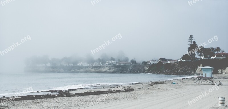 Beach Sand Water Ocean Sea