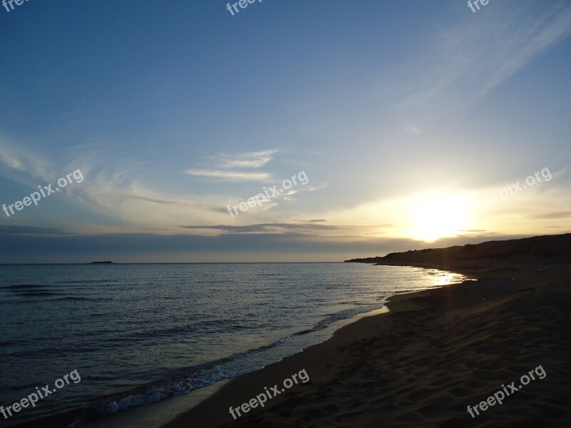 Corfu Sea Island Greece Sun