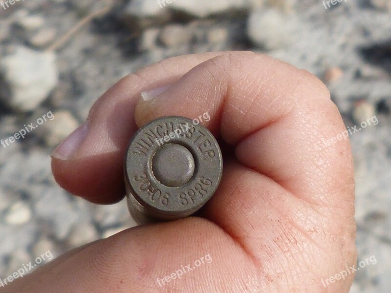 Child Hand Bullet Winchester Weapons Free Photos