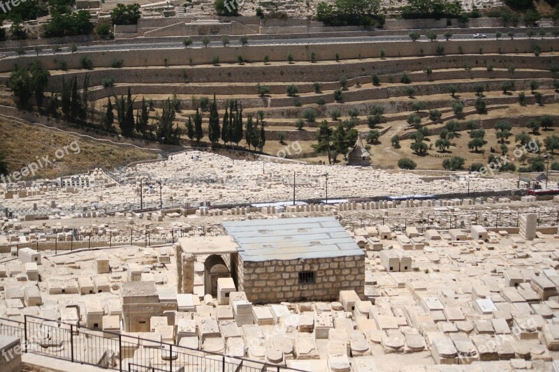 Jerusalem Mount Of Olives Holy Free Photos