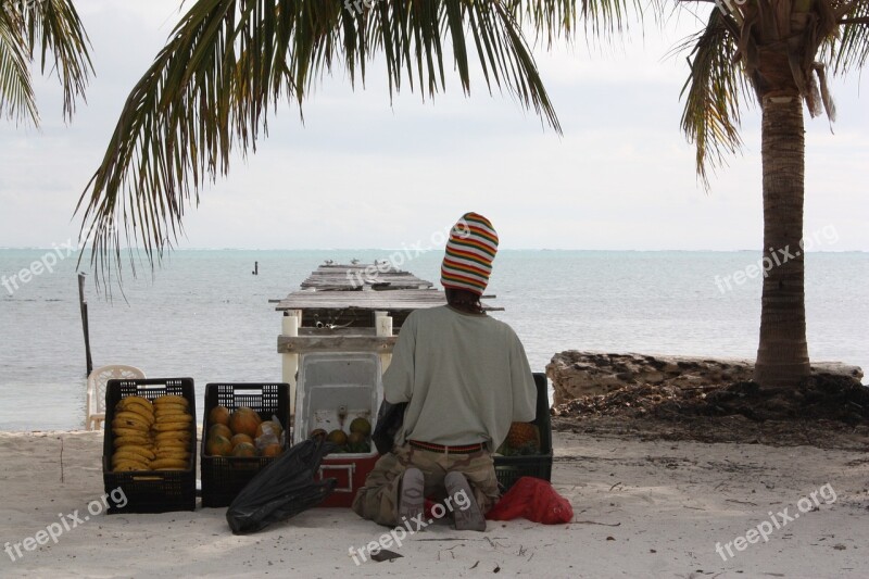 Beach Belize Vacation Coast Ocean