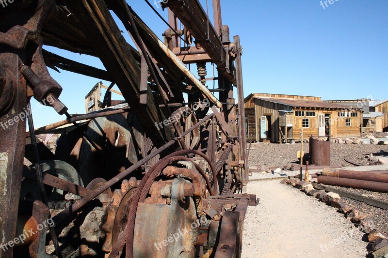 Usa Arizona Quartzsite Ghost Town Castle Dome