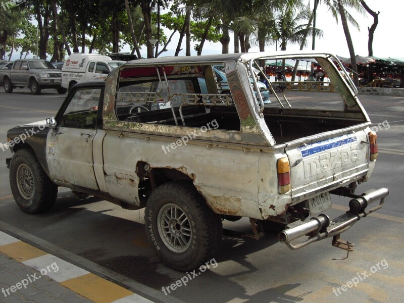 Auto Rusted Old Vehicle Rust