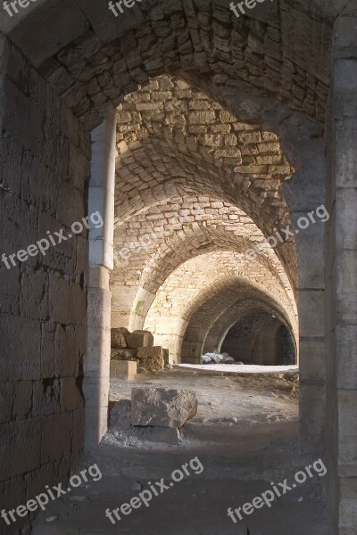 Krak Of Chevaliers Crusader Syria Ancient Cities Free Photos