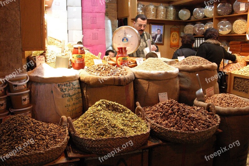 Aleppo Bazar Syria Souk Market