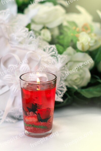 Aroma Aromatherapy Bouquet Candle Church