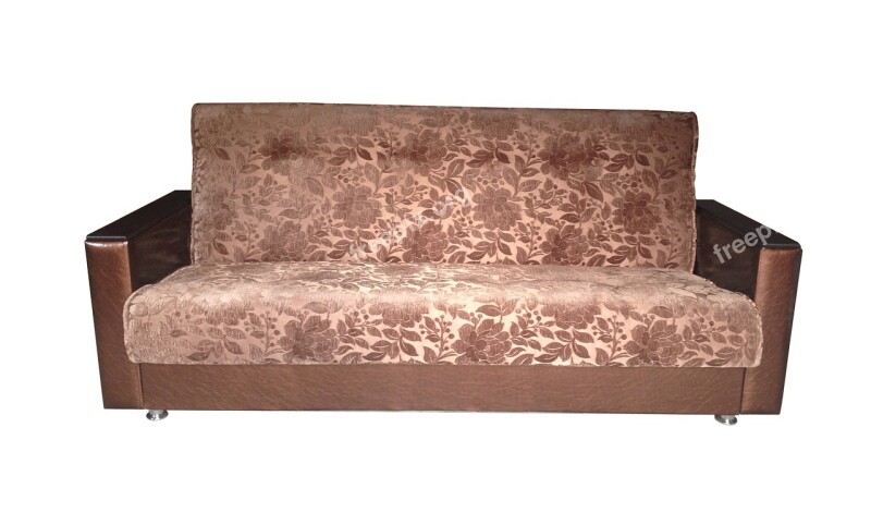 Sofa Upholstered Furniture White Background Beautiful Decor