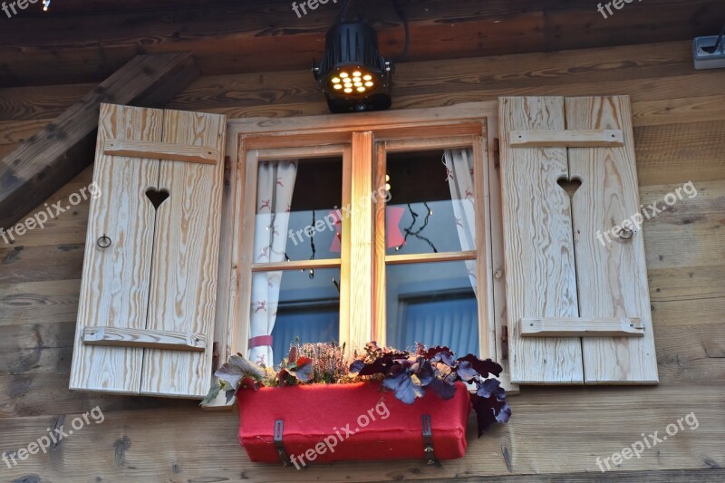 Window Shutter Wood Wooden Windows Lighting