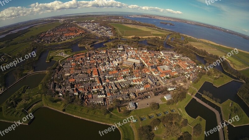 Naarden Airphoto Air Fortress Free Photos