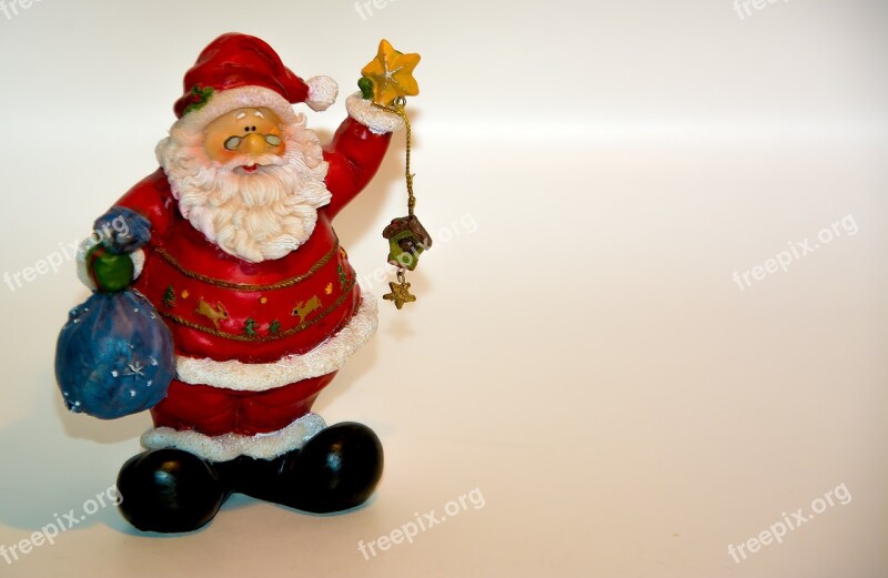 Santa Claus Christmas Nicholas Figure Christmas Motif