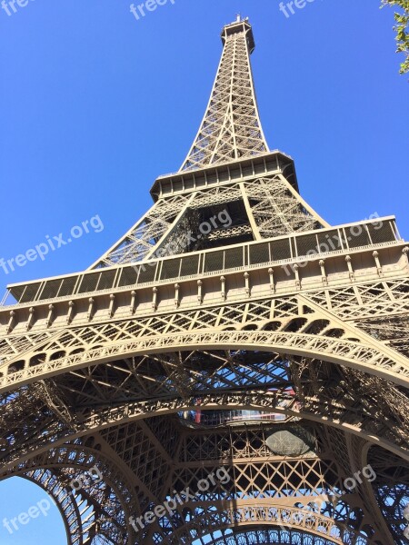 Torre Eiffel Paris Landmark Free Photos