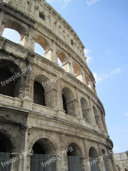 Colosseum Italy Rome Colosseo Famous