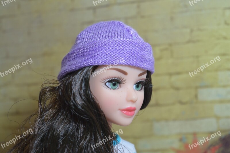 Doll Face Female Girl Toy