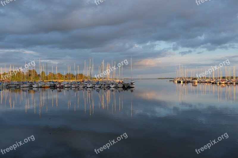 Marina Boats Harbor Sea Water