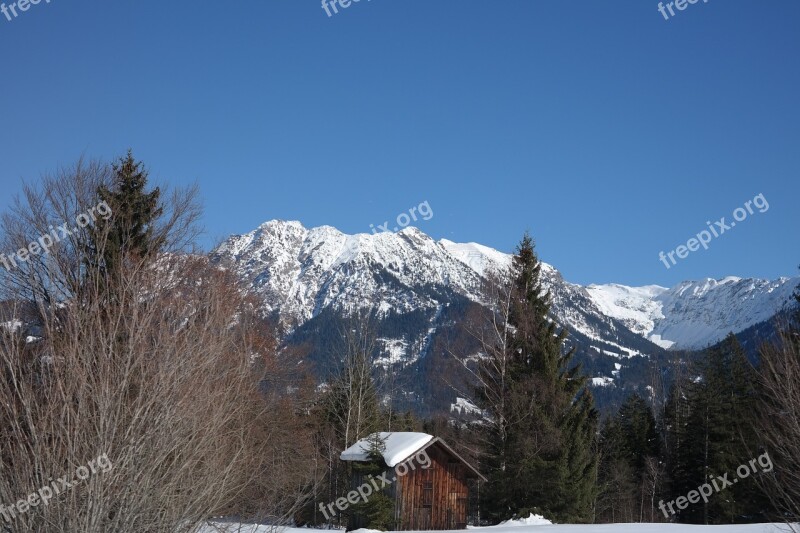 Rubihorn Small Kleinwalsertal Oberstdorf Allgäu Mountain