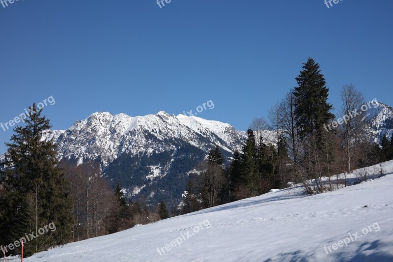 Rubihorn Small Kleinwalsertal Oberstdorf Allgäu Mountain