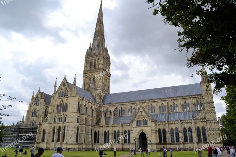 England Salisbury Cathedral Historically United Kingdom