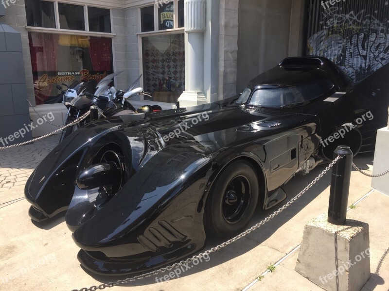 Bat Mobile Car Auto Batman Vehicle