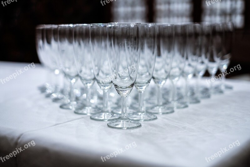 Glasses Champagne Glasses Glass Champagne Celebrate