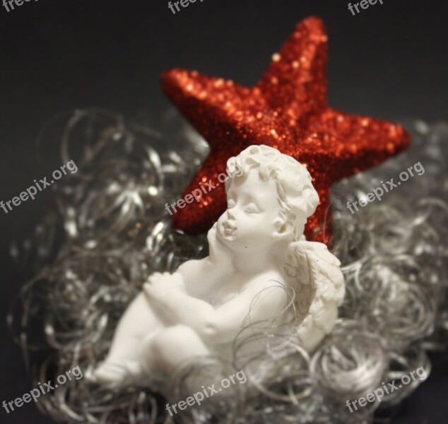 Angel Dreamy Angel Dreaming Stone Figure Figure