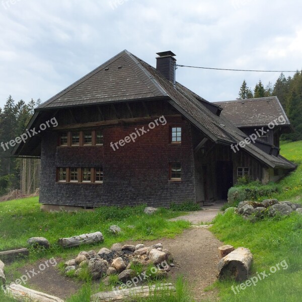 Black Forest Woodhouse Nature Place Of Power Forest Lodge