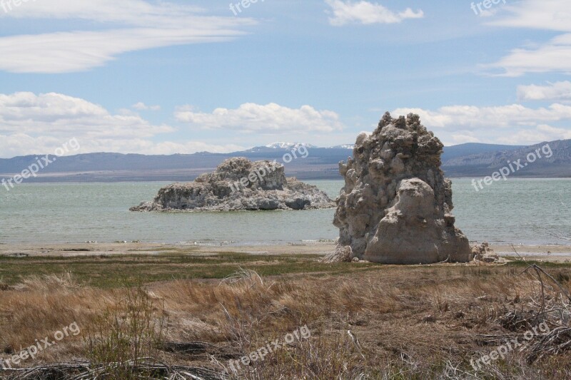 Usa California Monolake Free Photos